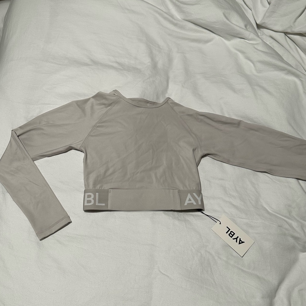 AYBL Training Long Sleeve Crop Top